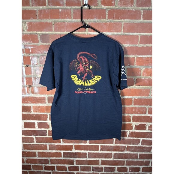 POWELL PERALTA Caballero Dragon Shirt TEE SKATE SKATEBOARD Men’s Large 2012 - Picture 1 of 8